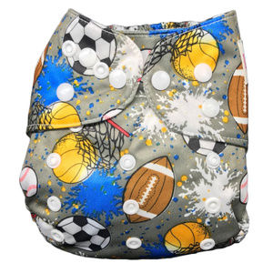 IXYVIA 1Cloth Pocket Diapers Adjustable Snaps #2
